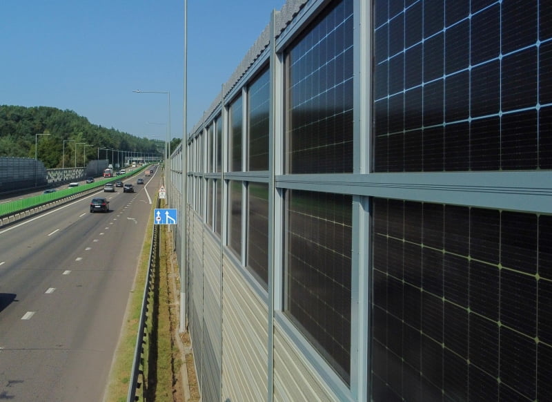 MKGJ Energi AB - ljudbariär solpanel