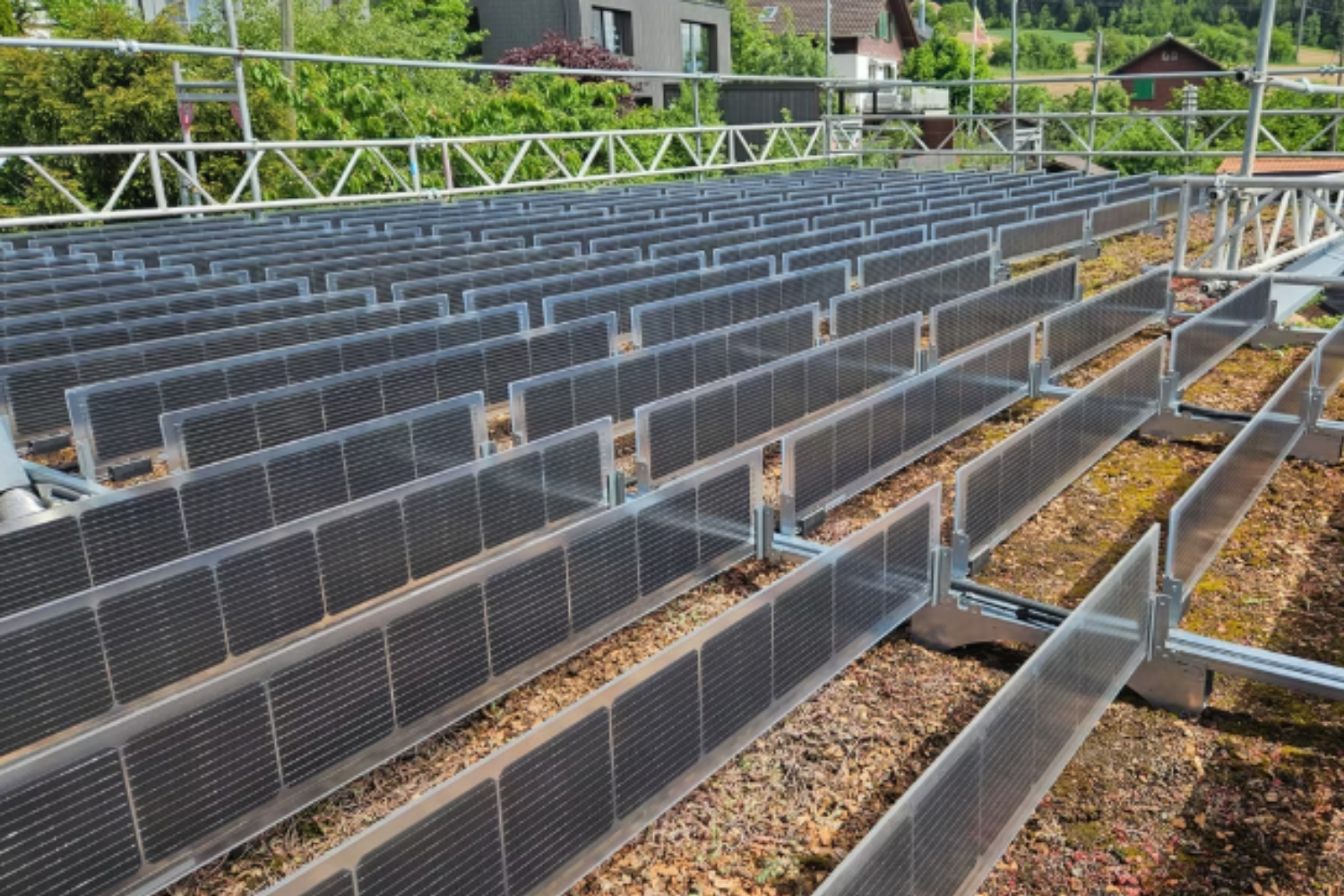 Prefabricerade vertikala solsystem